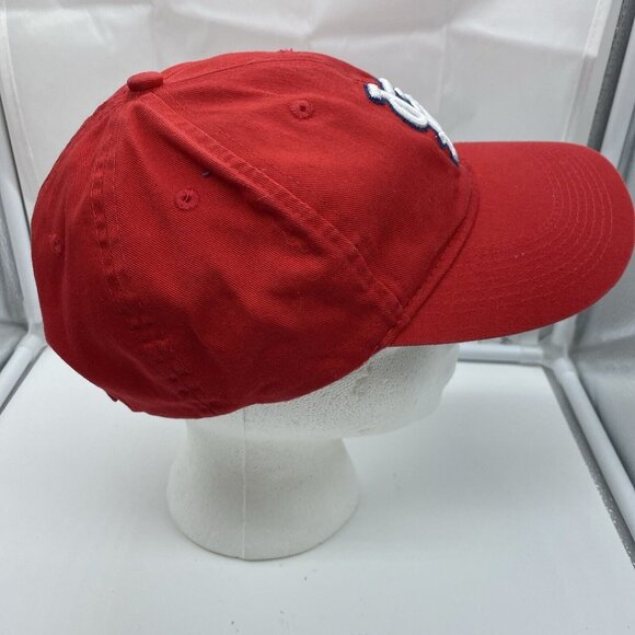 St. Louis Cardinals Red Youth Baseball Hat Cap Adjustable Hook Loop MLB - Picture 3 of 7